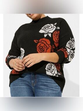 torrid Vegan Cashmere Pullover Turtleneck Sweater
